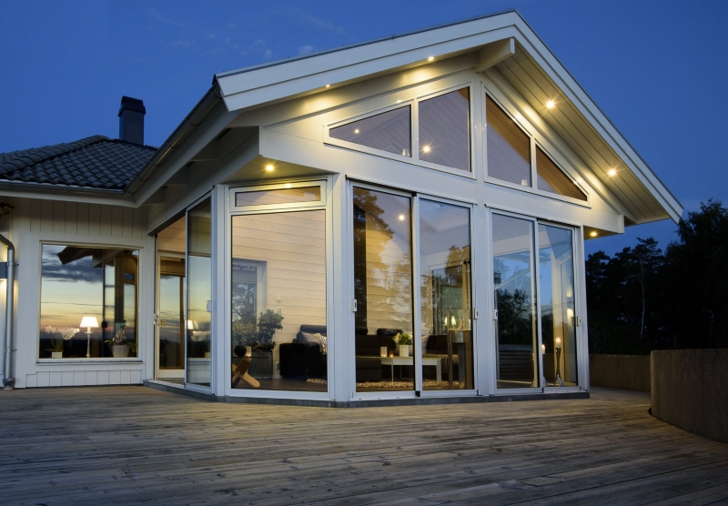 Bygga Uterum & Inglasad Veranda