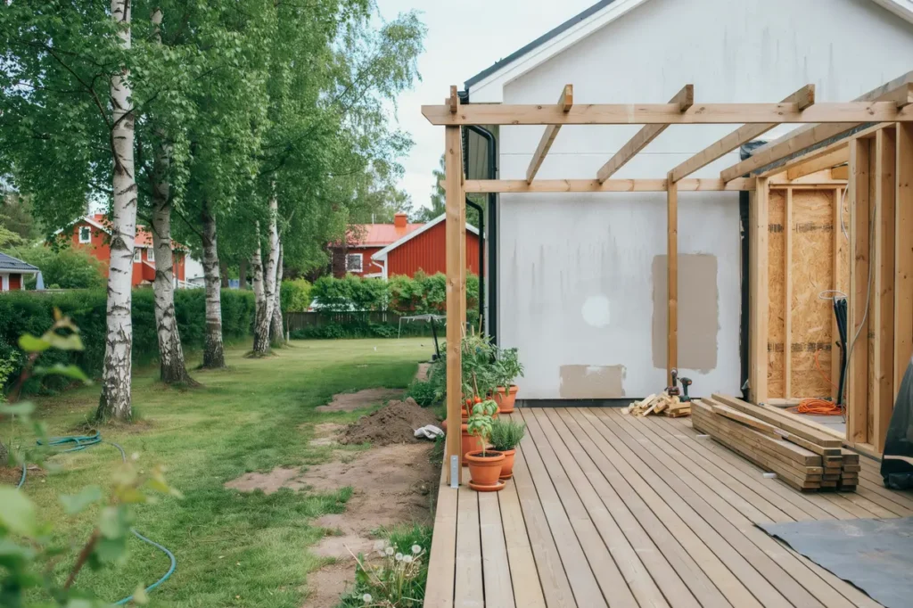 sommarens b sta byggprojekt i juli altan uterum eller pergola f r mer liv ute hemma