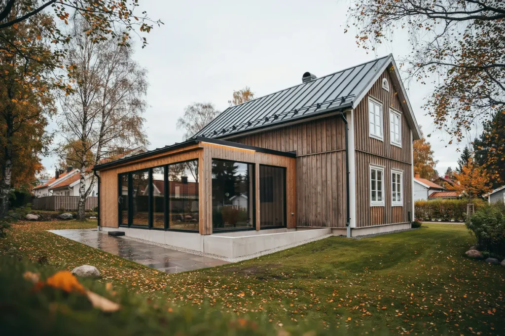 bygga uterum f r v r och h st isolering grund och takval som fungerar i svenskt klimat