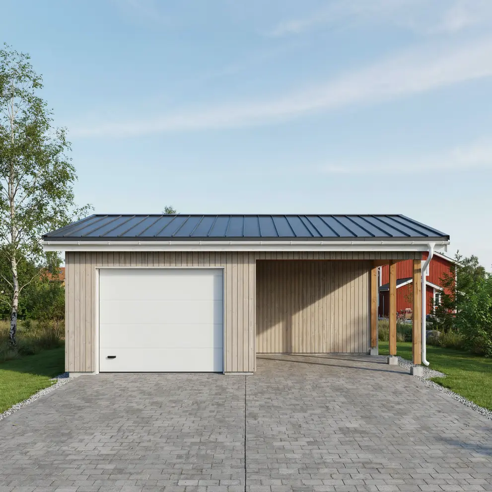 bygga carport garage boras vastergotland